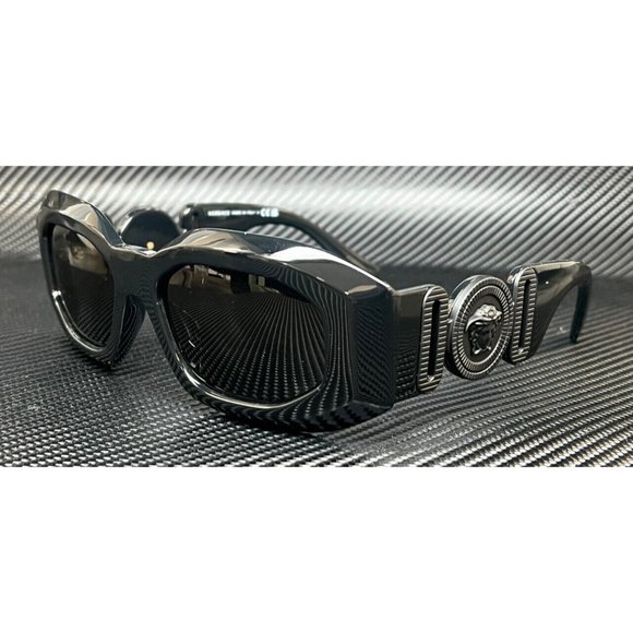Versace Black Men's 53mm Sunglasses! NEW